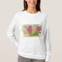 Western States with inset map of Upper Michigan