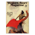 Western Story 1924 smoke signals