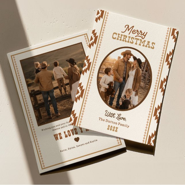 Western Style Christmas Card | Printed or Digital (Creator Uploaded)