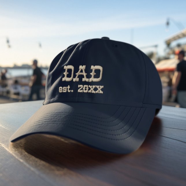 Western Style Dad Established Embroidered Hat (Creator Uploaded)