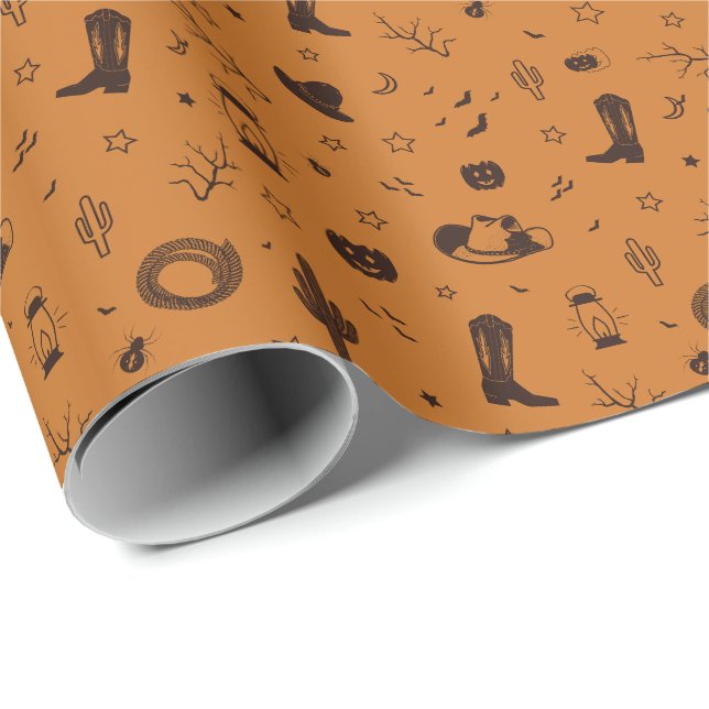 western style pattern wrapping paper (Roll Corner)
