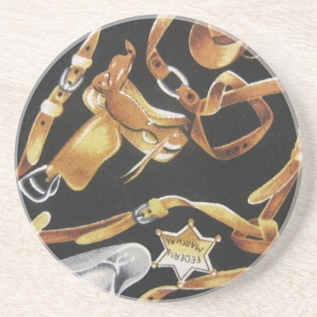 Western Tack Coaster (Front)