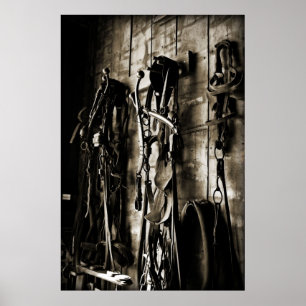 Western Tack Poster
