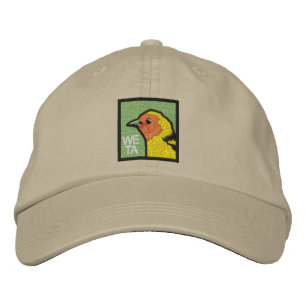 Western Tanager (non-distressed) Embroidered Hat