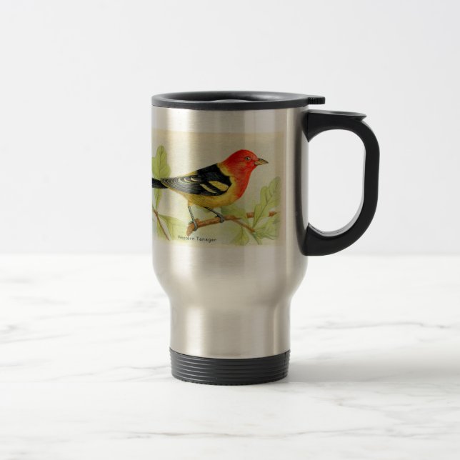 Western Tanager Travel Mug (Right)