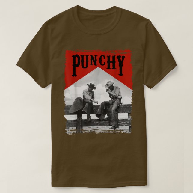 Western Teas Cowgirl Horse Girl Rodeo Punchy Cowbo T-Shirt (Design Front)