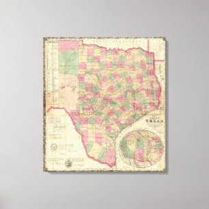 Western Texas Canvas Print