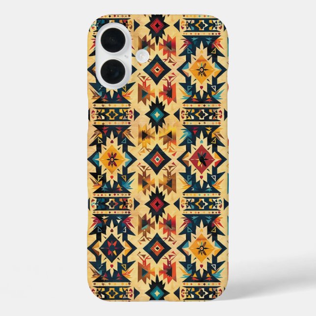 Western tiled pattern lovers  Case-Mate iPhone case (Back)