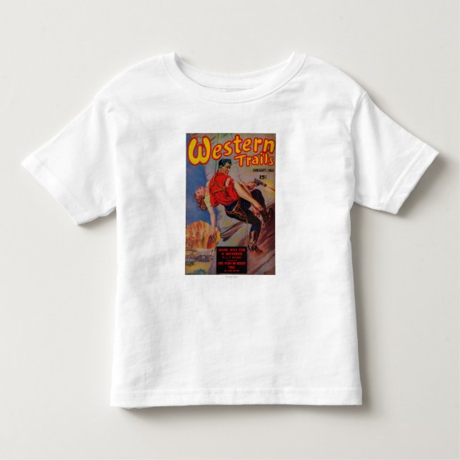 Western Trails Magazine Cover 3 Toddler T-Shirt (Front)