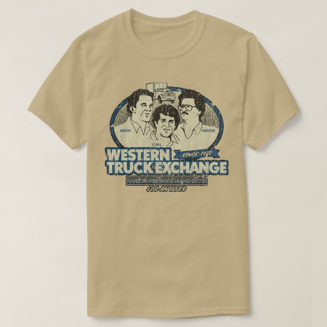 Western Truck Exchange Los Angeles  T-Shirt (Design Front)
