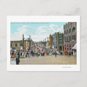 Western View from Holly Street Postcard