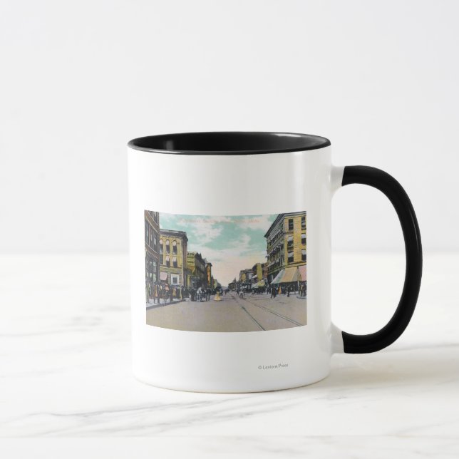 Western View from Main StreetBoise, ID Mug (Right)