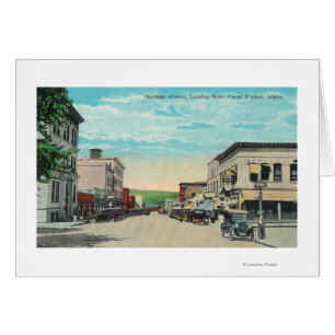 Western View of Sherman Avenue