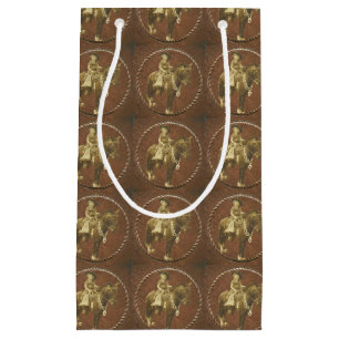 Western Vintage Cowgirl Gift Bag