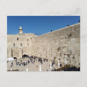 Western Wall, Israel Postcard