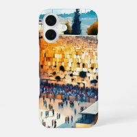 Western Wall Kotel Water Colour Art