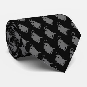 Western Western Rodeo Cowboy Roping Tie