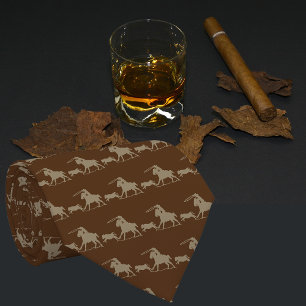 Western Western Rodeo Cowboy Roping Tie