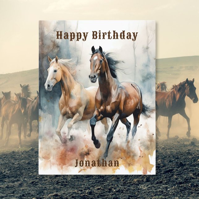 Western Wild Horse Postcard (Creator Uploaded)