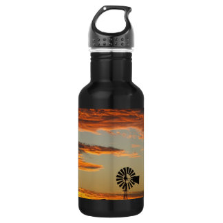 Western Windmill Sunset 532 Ml Water Bottle
