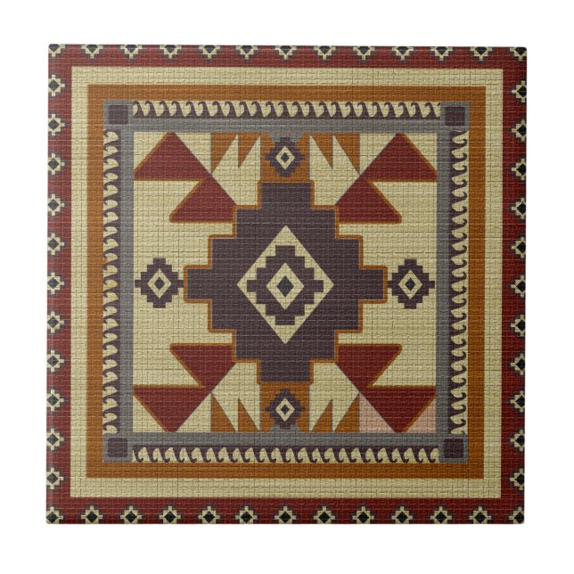 Western Woven Tile (Front)