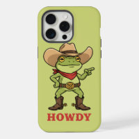 Western Yeehaw Frog Howdy Frog Funny Cowboy Meme