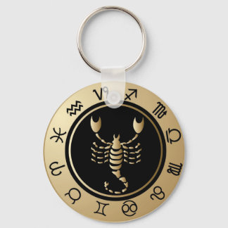 Western Zodiac - Scorpio Key Ring