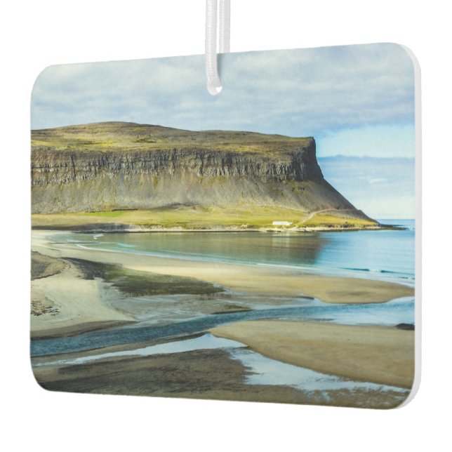 Westfjords, Iceland Car Air Freshener (Left)