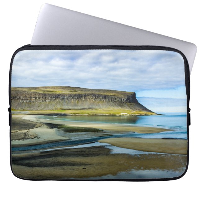 Westfjords, Iceland. Laptop Sleeve (Front)