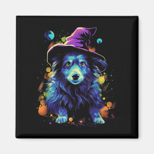 Westi Halloween Dogs Halloween Dog Walking Pet Magnet