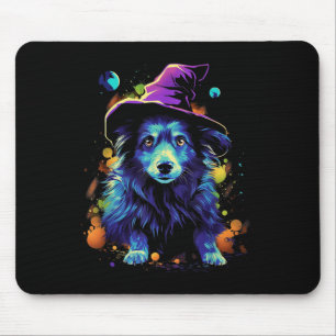 Westi Halloween Dogs Halloween Dog Walking Pet Mouse Pad