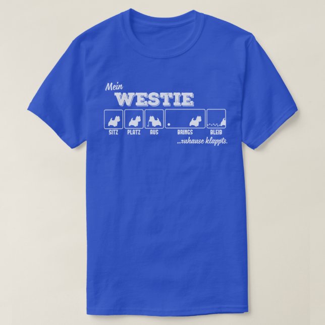 Westie 2 T-Shirt (Design Front)