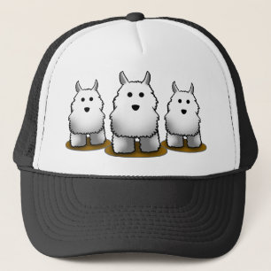 Westie Alpha Dog Trucker's Cap