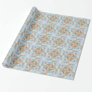 Westie at the Seashore Wrapping Paper