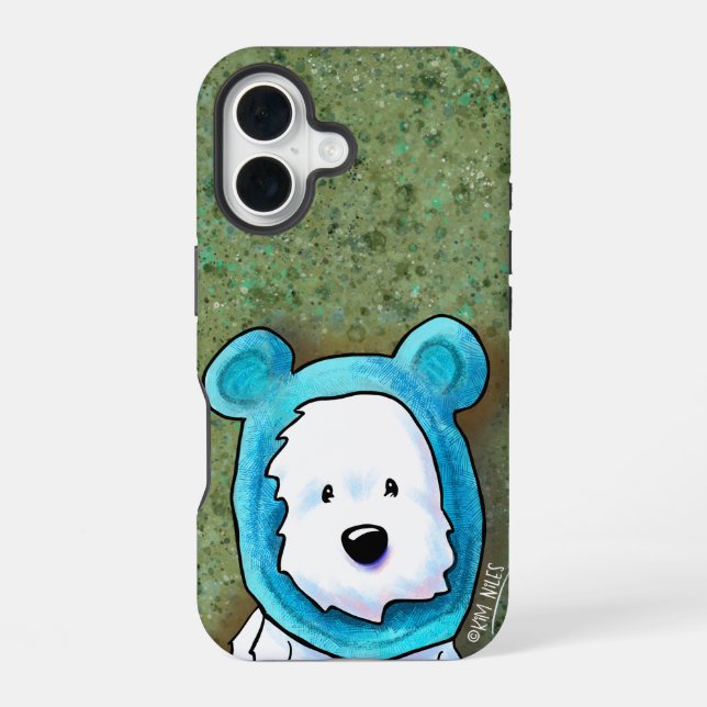 Westie Bear iPhone Case (Back)