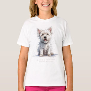Westie Cheeky Cute Personalised T-Shirt