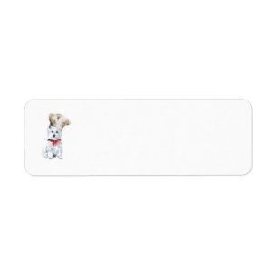 Westie Chef Return Address Label