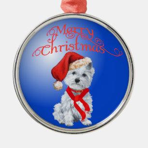 Westie Christmas Ornament