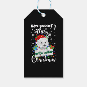 Westie Christmas West Highland White Terrier Xmas Gift Tags