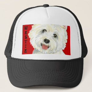 Westie Colour Block Trucker Hat