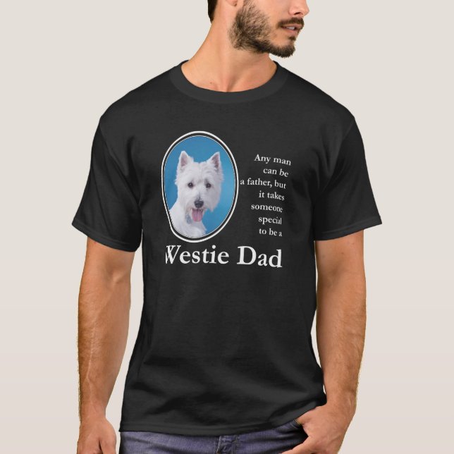 Westie Dad T-Shirt (Front)