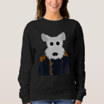 Westie Dog Portrait Mediaeval Painting, Funny Dog Sweatshirt<br><div class="desc">Westie Dog Portrait Mediaeval Painting,  Funny Dog</div>