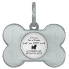 Westie Dog Safety Tag Return to Owner