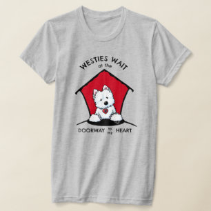 Westie Doorway To My Heart T-Shirt