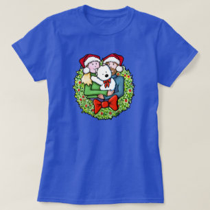 Westie Family Christmas T-Shirt