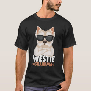 Westie Grandma West Highland White Terrier Dog Wom T-Shirt