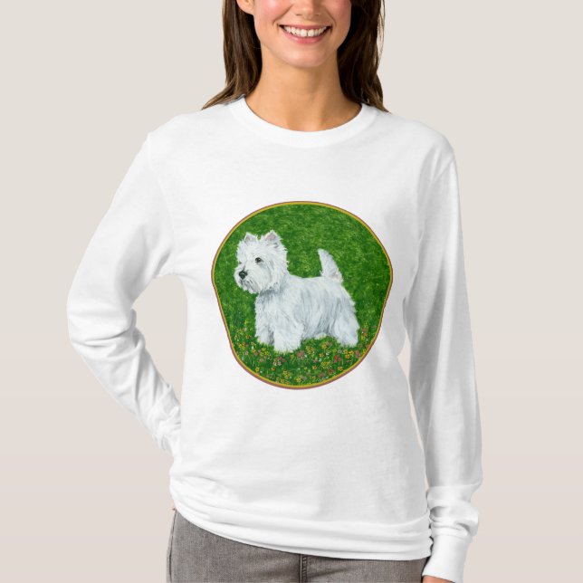 Westie Greengrass T-Shirt (Front)