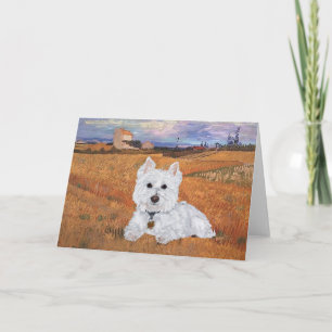 Westie Greeting Card