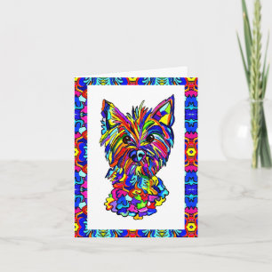 Westie greeting card