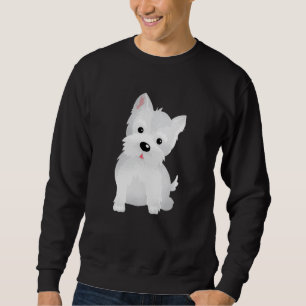 Westie Head Sweatshirt